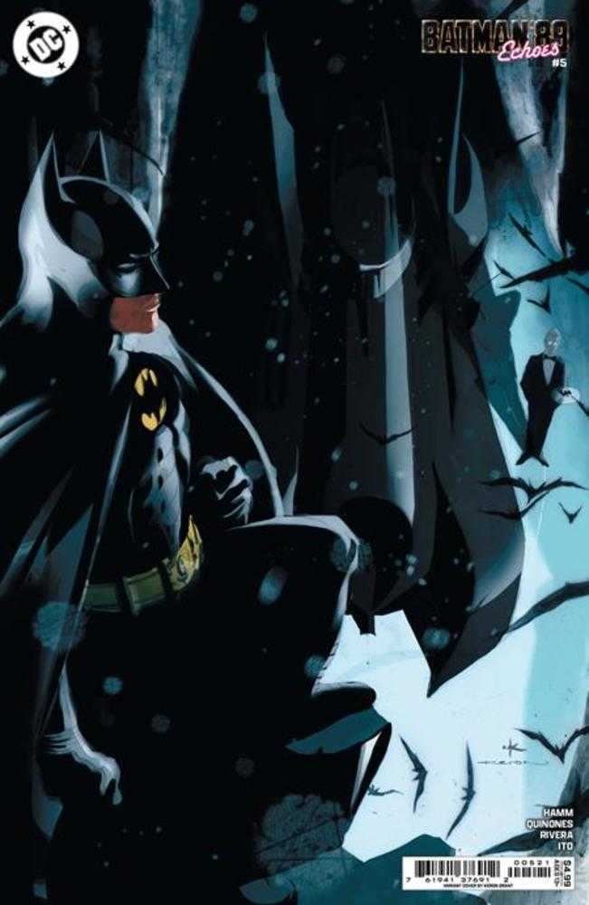 Batman 89 Echoes #5 (Of 6) Cover B Keron Grant Variant - Premium Card Stock Edition - Limited FOC Release 9/2/24 - Collectible Comic Book for DC Fans & Investors - Perfect for Display, Collection, and Investment Portfolios