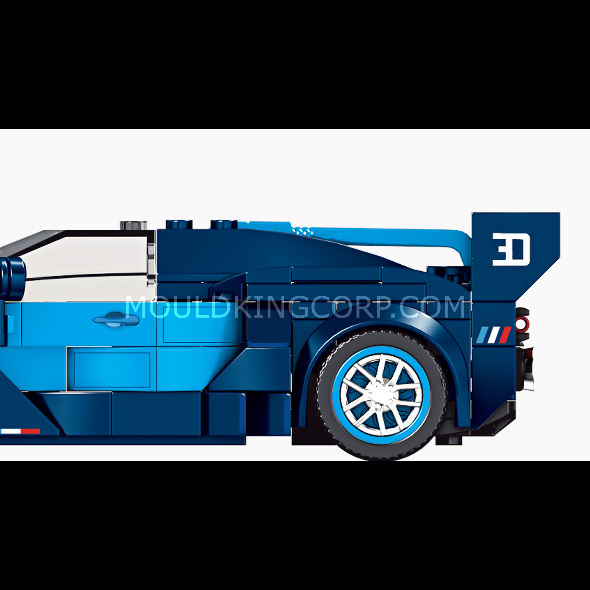 Mould King 27001 The Vision GT Mini Sports Car Building Set - 336 PCS DIY Model Kit for Adults & Teens - Perfect for Home Decoration, Gift Giving & Car Enthusiast Collections