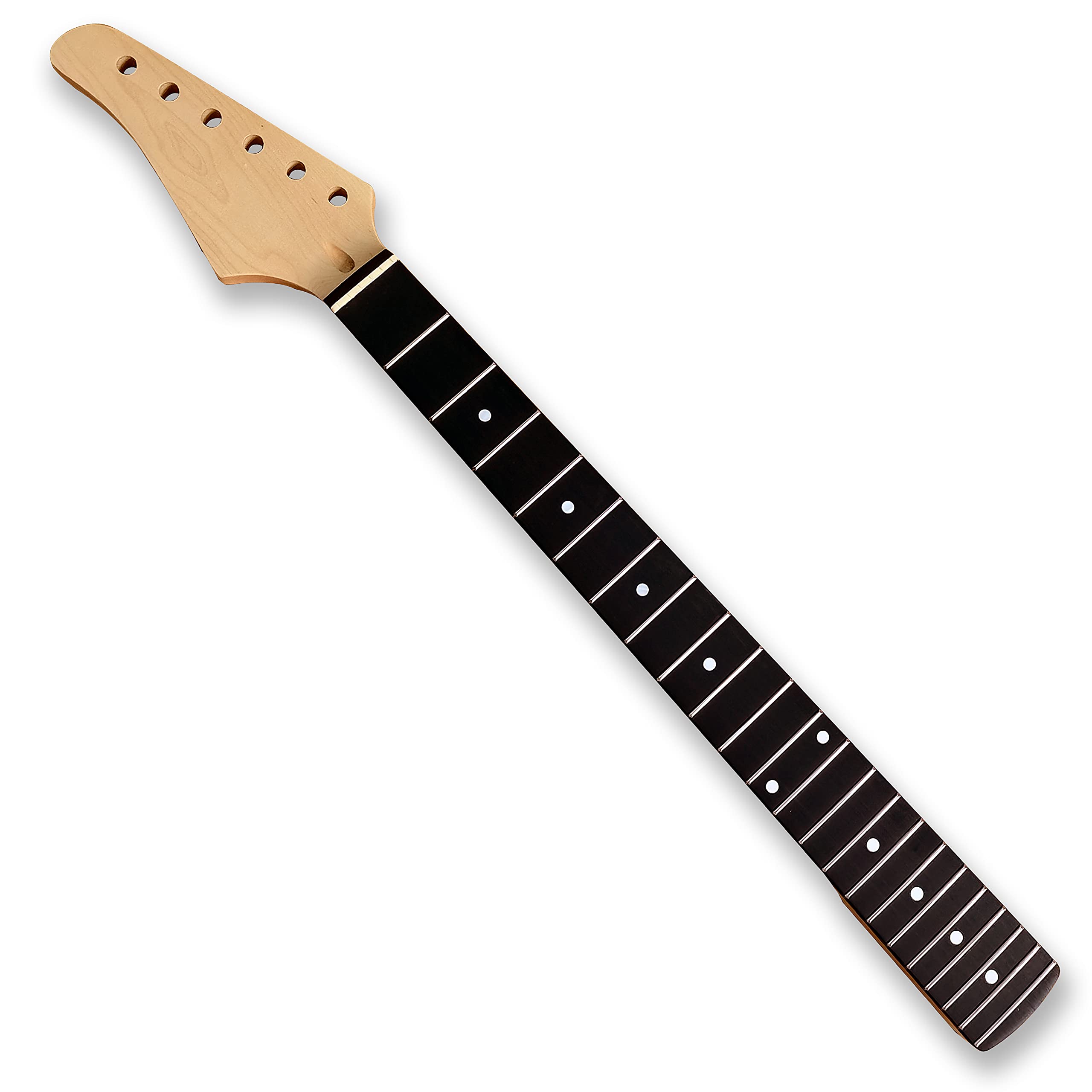 BexGears DIY Left-Handed Electric Guitar Kit with Okoume Wood Body - Perfect for Beginners, Musicians & DIY Enthusiasts - Home Studio, Live Performance & Gift Idea