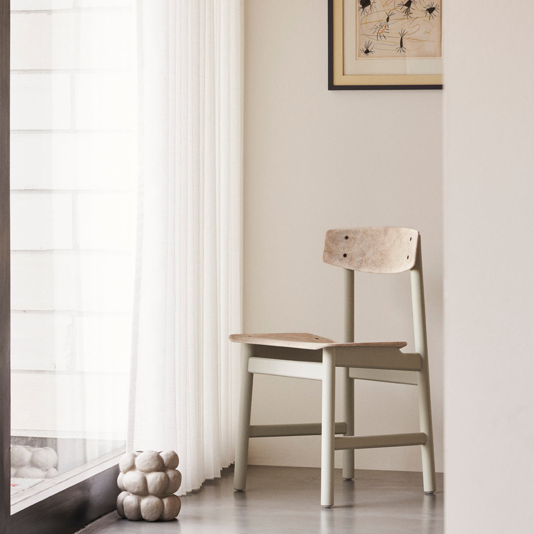 Eco-Friendly Conscious Dining Chair - Sustainable Wooden Chair for Kitchen & Dining Room - Perfect for Modern, Minimalist & Farmhouse Home Decor