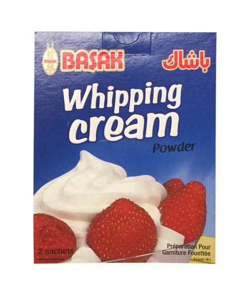 Premium Whipping Cream Powder - 75g | Basak Brand | Perfect for Baking, Desserts & Coffee Toppings | Non-Dairy Creamer for Cakes, Pastries & Hot Drinks