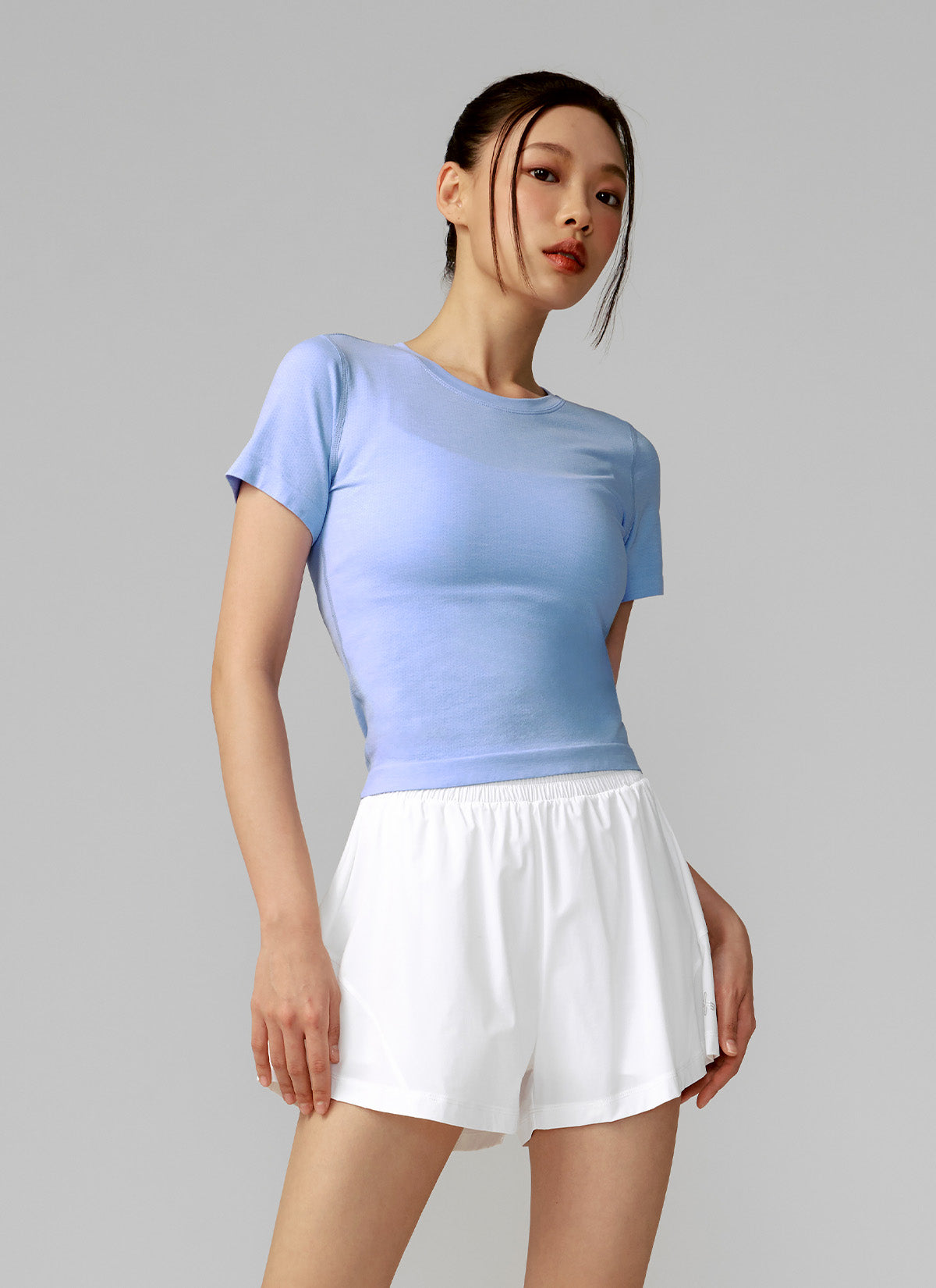 Breathable Mesh Seamless Short Sleeve T-Shirt for Men & Women - Lightweight Workout & Running Top for Gym, Yoga, and Outdoor Sports