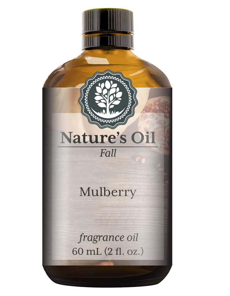 Premium Mulberry Fragrance Oil - 60ml for Aromatherapy Diffusers, Handmade Soap, Scented Candles, Body Lotion | Home Fragrance, Linen Spray, DIY Bath Bombs & Slime Making | Perfect for Relaxation, Spa Days & Gift Giving