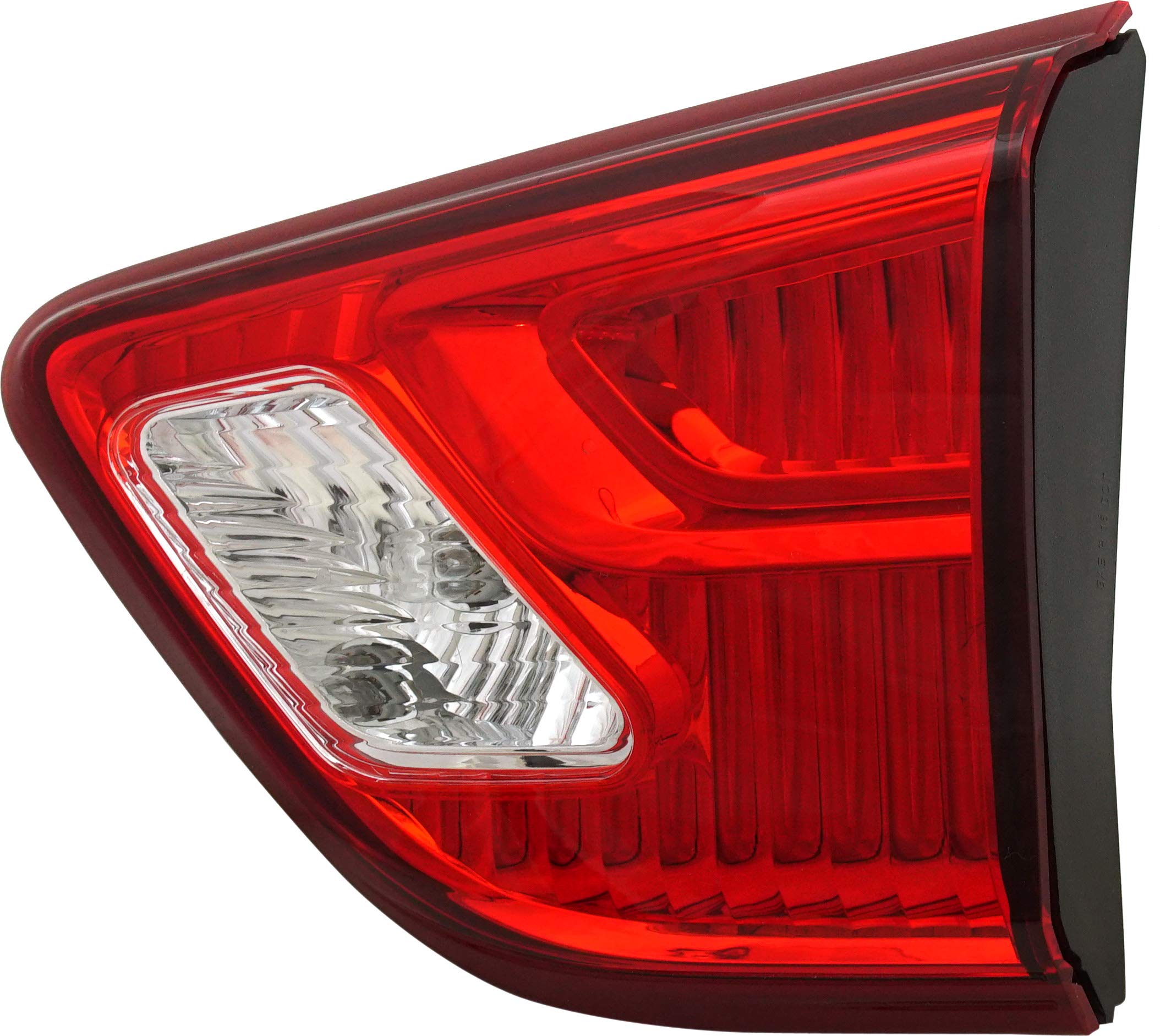 Evan Fischer Passenger Side Inner Tail Light Assembly for 2017-2019 Nissan Pathfinder - Clear & Red Lens Replacement - Perfect for Night Driving and Enhanced Vehicle Safety