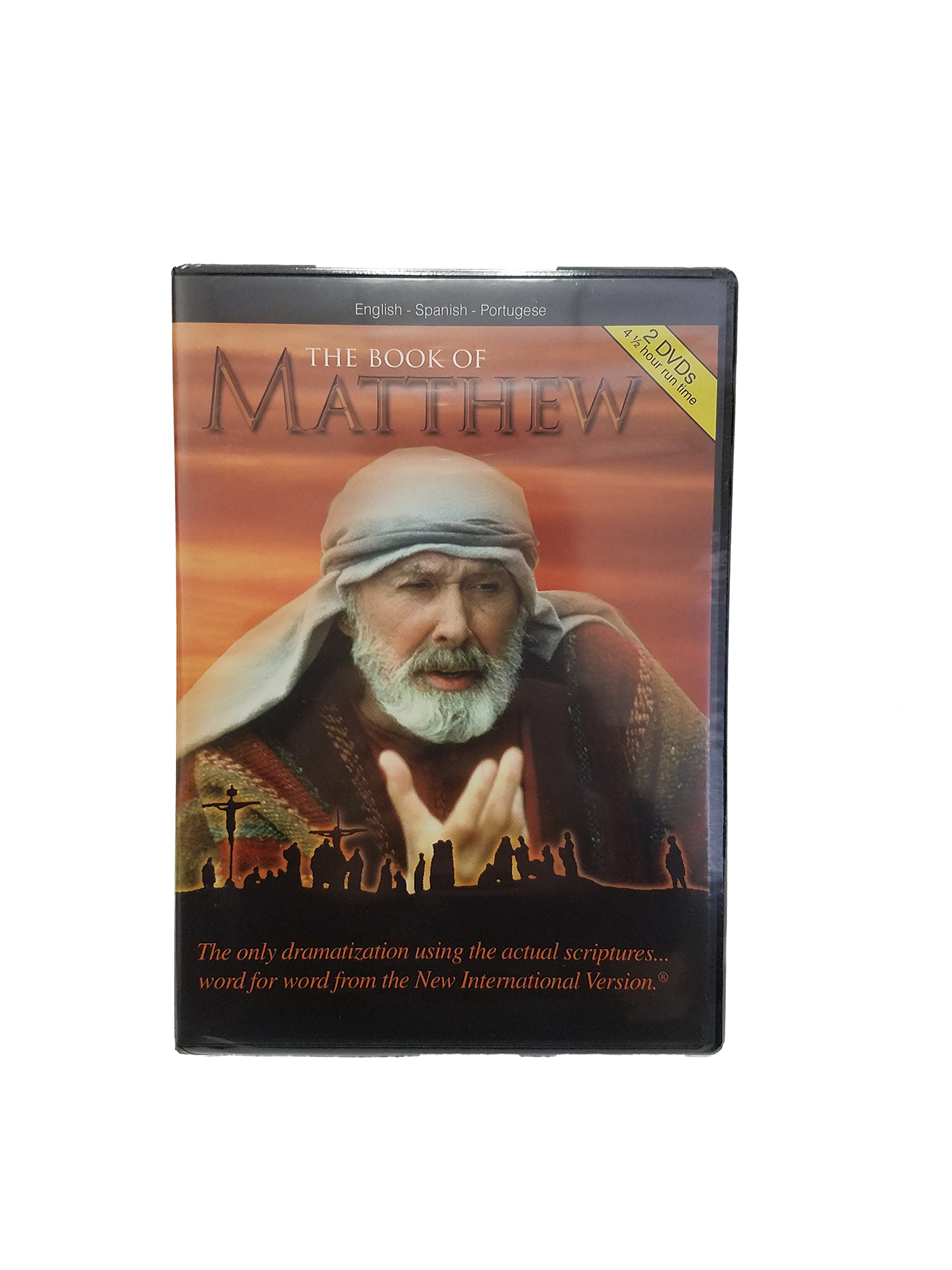 The Visual Bible - Matthew, John, and Acts: 3-Book 5-Disc DVD Set with 10+ Hours of Bible Stories | Jesus' Birth, Baptism, Miracles, Pentecost & More | Perfect for Bible Study, Sunday School & Christian Family Movie Night