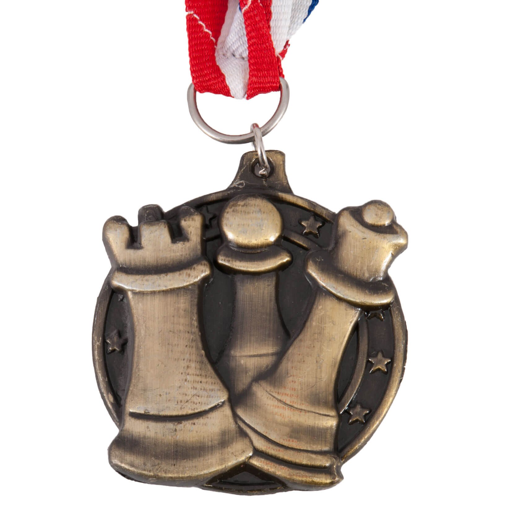 Staunton Round Chess Medals - Perfect for Tournaments & Gifts