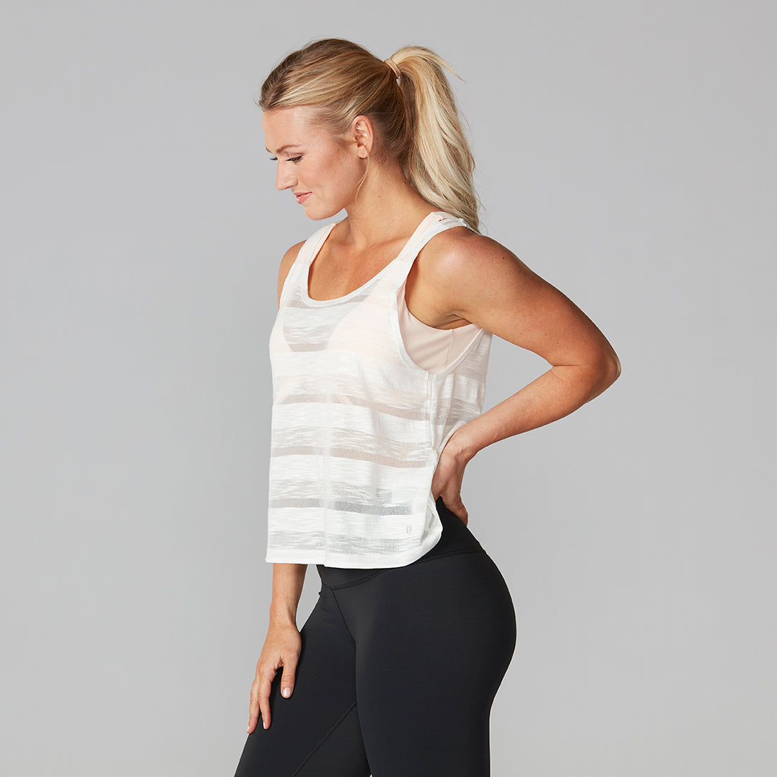 Tavi Noir Scoop Neck Tank Top for Women - Soft Stretchy Casual Summer T-Shirt - Perfect for Layering, Workouts & Everyday Wear