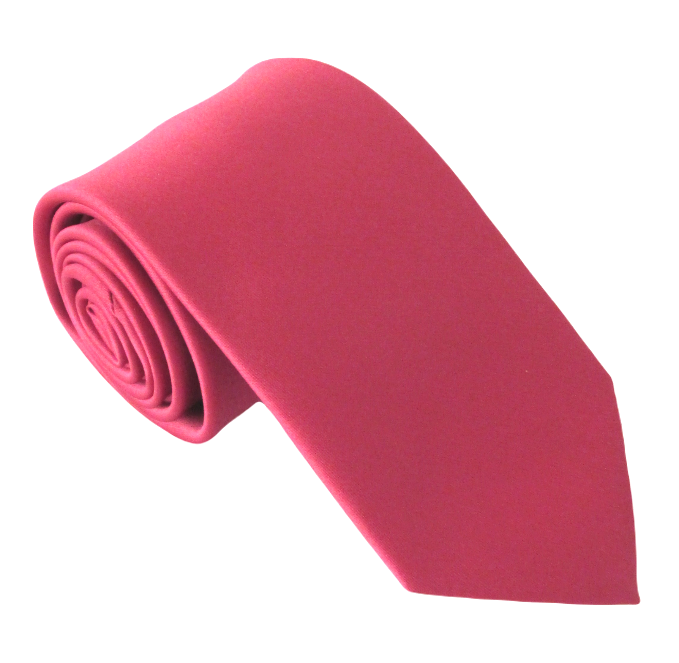 Men's Deep Cerise Pink Satin Necktie - Elegant Formal Tie for Weddings, Business Meetings & Special Occasions
