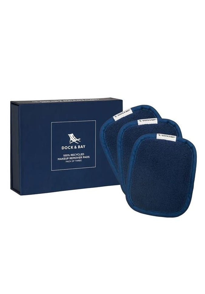 Dock & Bay Reusable Makeup Remover Pads - Eco-Friendly & Washable Cotton Rounds for Gentle Face Cleansing - Perfect for Travel, Daily Skincare & Sustainable Beauty Routine