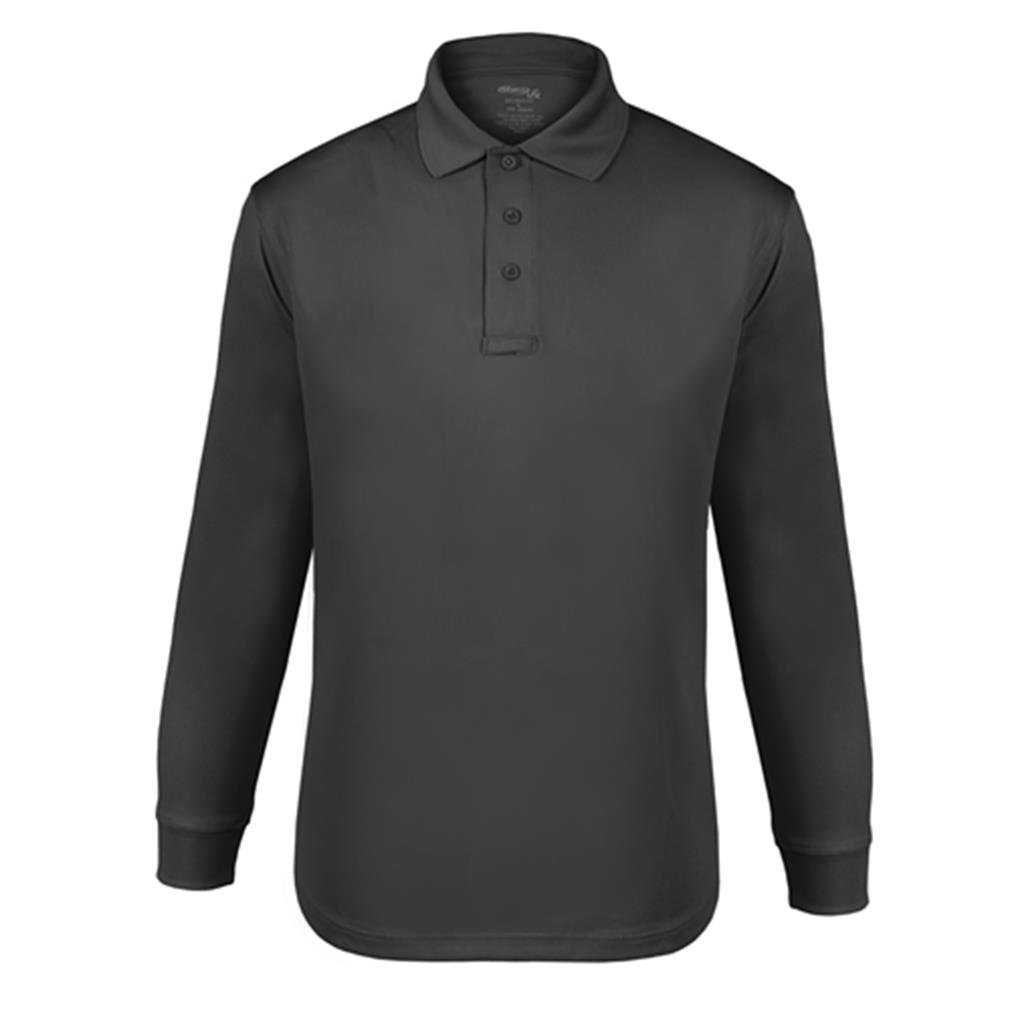 Elbeco UFX Tactical Long Sleeve Polo Shirt for Men - Durable Work & Outdoor Performance Shirt - Ideal for Law Enforcement, Security & Outdoor Activities