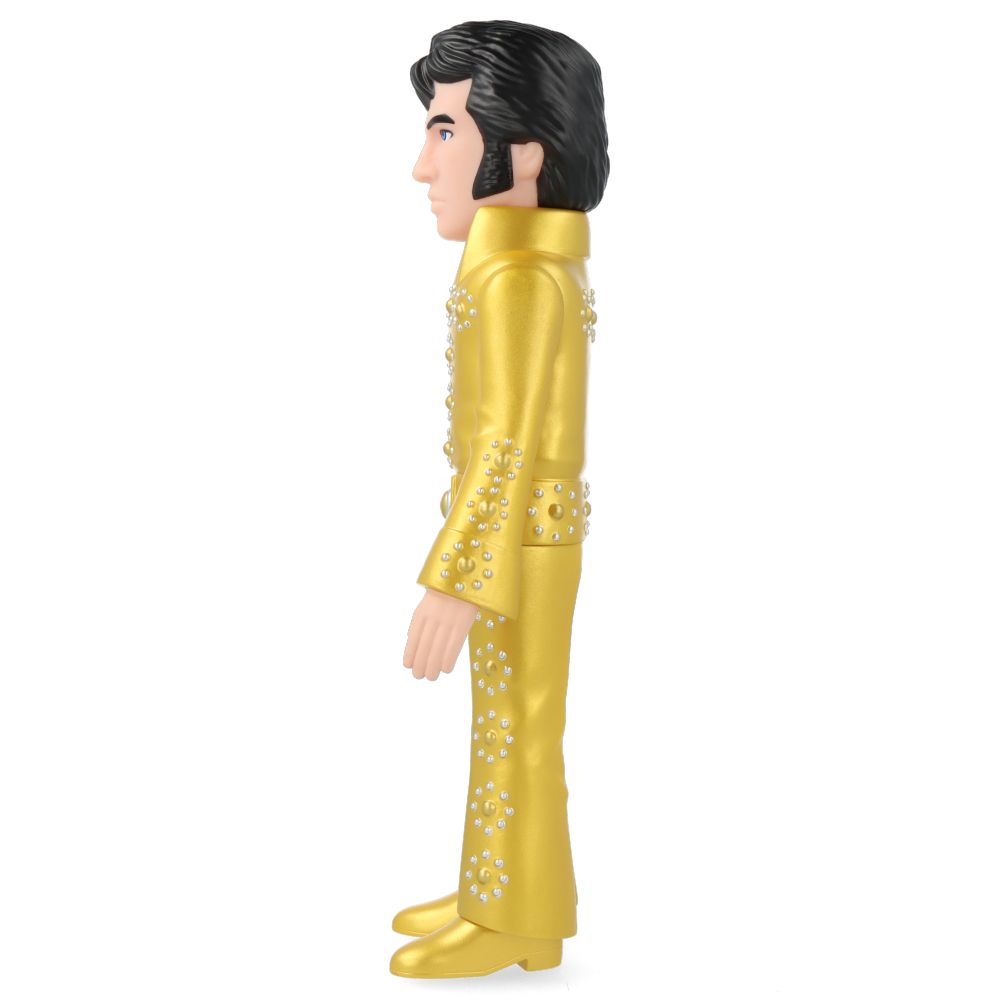 Elvis Presley Gold Figurine VCD - Collectible Music Memorabilia for Fans & Home Decor