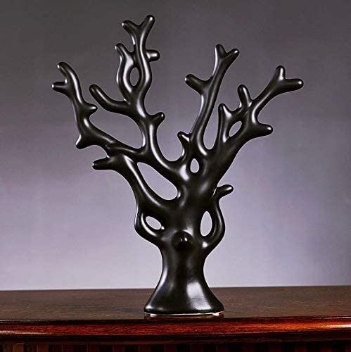 Nordic Style Ceramic Sculptures - Minimalist Home & Office Decor, Tabletop Statues, TV Cabinet & Wine Bar Ornaments | Perfect for Living Room, Jewelry Display & Wealth Gifts