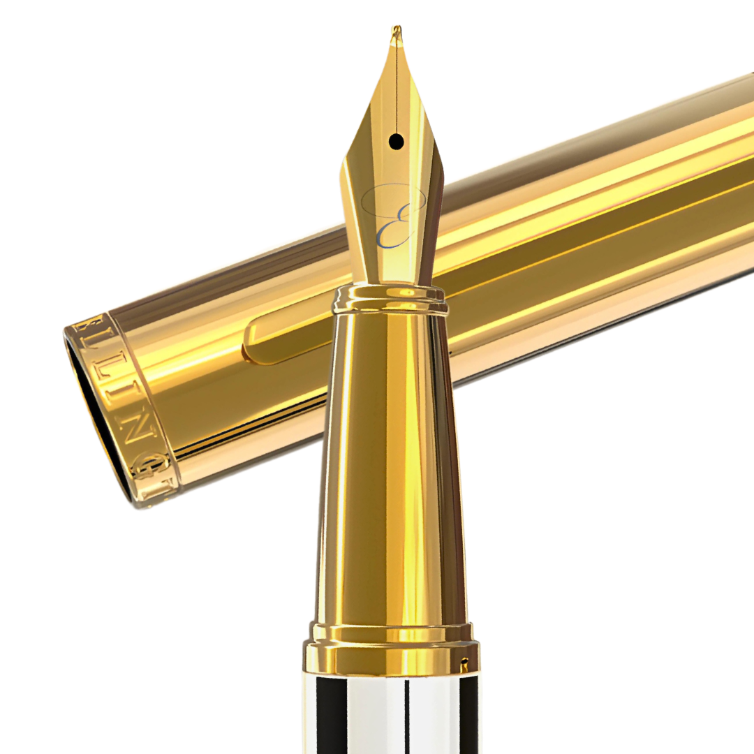 Chopin Fountain Pen - Premium Elegant Writing Pen for Calligraphy, Gift & Collectors - Perfect for Business Signatures, Wedding Invitations & Artistic Writing