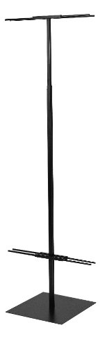 Adjustable Floor Banner Stand 48-92 Inches - Classic Black Economy Display for Trade Shows, Retail Stores & Events | Lightweight Portable Advertising Sign Holder