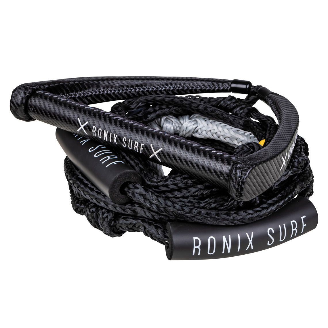 Ronix Spinner Carbon Surf Rope with Handle - Premium Wakeboard Tow Rope for Water Sports & Boating Activities