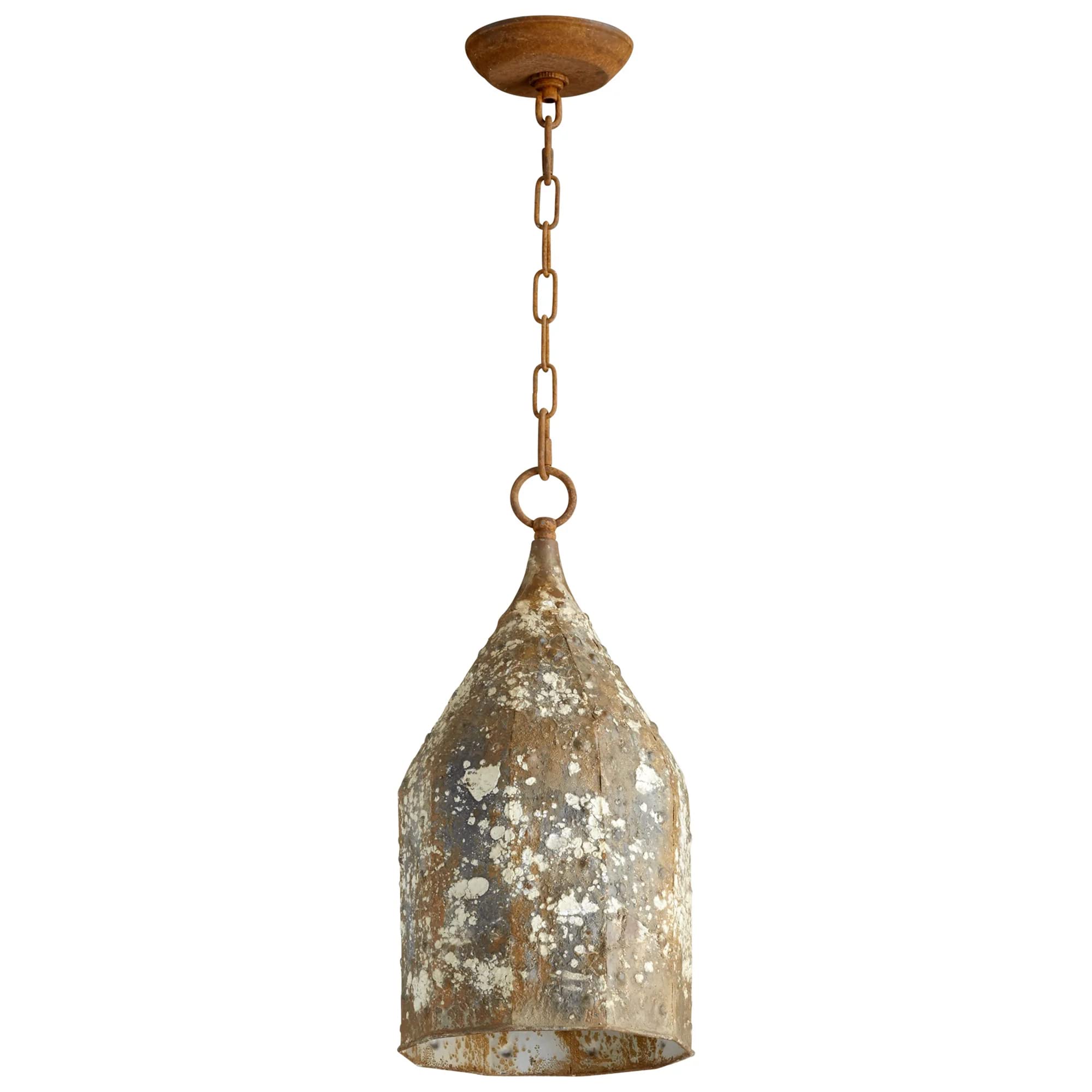 Cyan Design 06258 Small Collier One Light Pendant - Rustic Farmhouse Ceiling Light for Kitchen Island, Dining Room, or Entryway