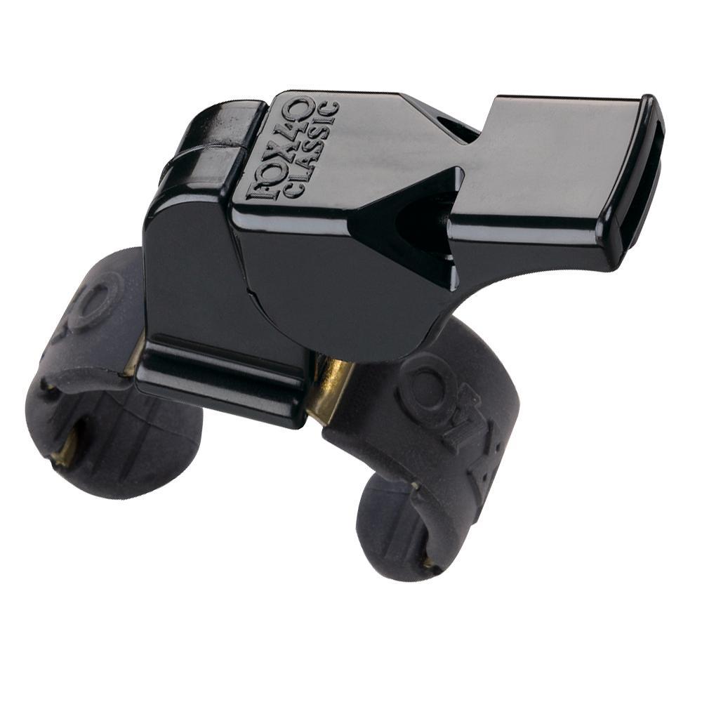 Fox 40 Classic Fingergrip Whistle - Loud Referee Sports Whistle for Soccer, Football, Basketball Games & Emergency Situations