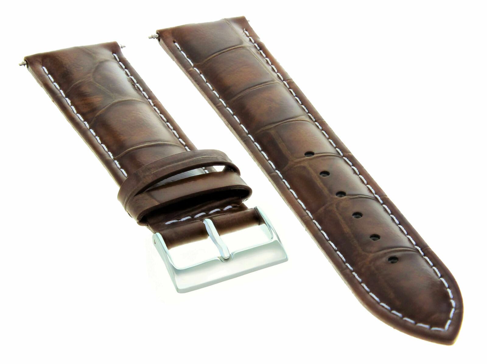 23mm Genuine Leather Watch Band for Citizen Eco-Drive - Premium Replacement Strap for Men & Women - Perfect for Business, Casual & Formal Occasions