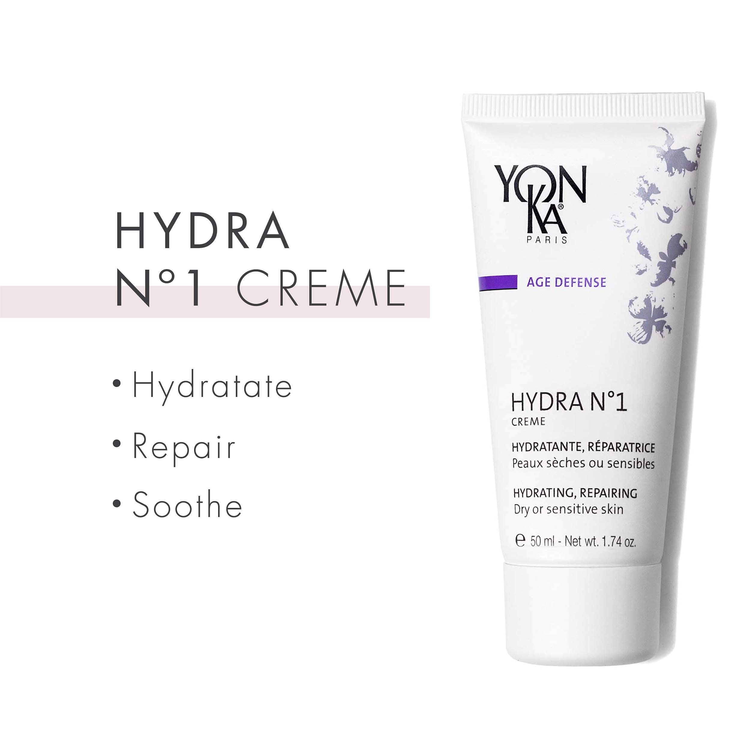 Yonka Anti-Aging Face and Eye Cream Set - Dark Circle Treatment & Hyaluronic Acid Moisturizer for Youthful Skin | Perfect for Night Routine & Travel Skincare