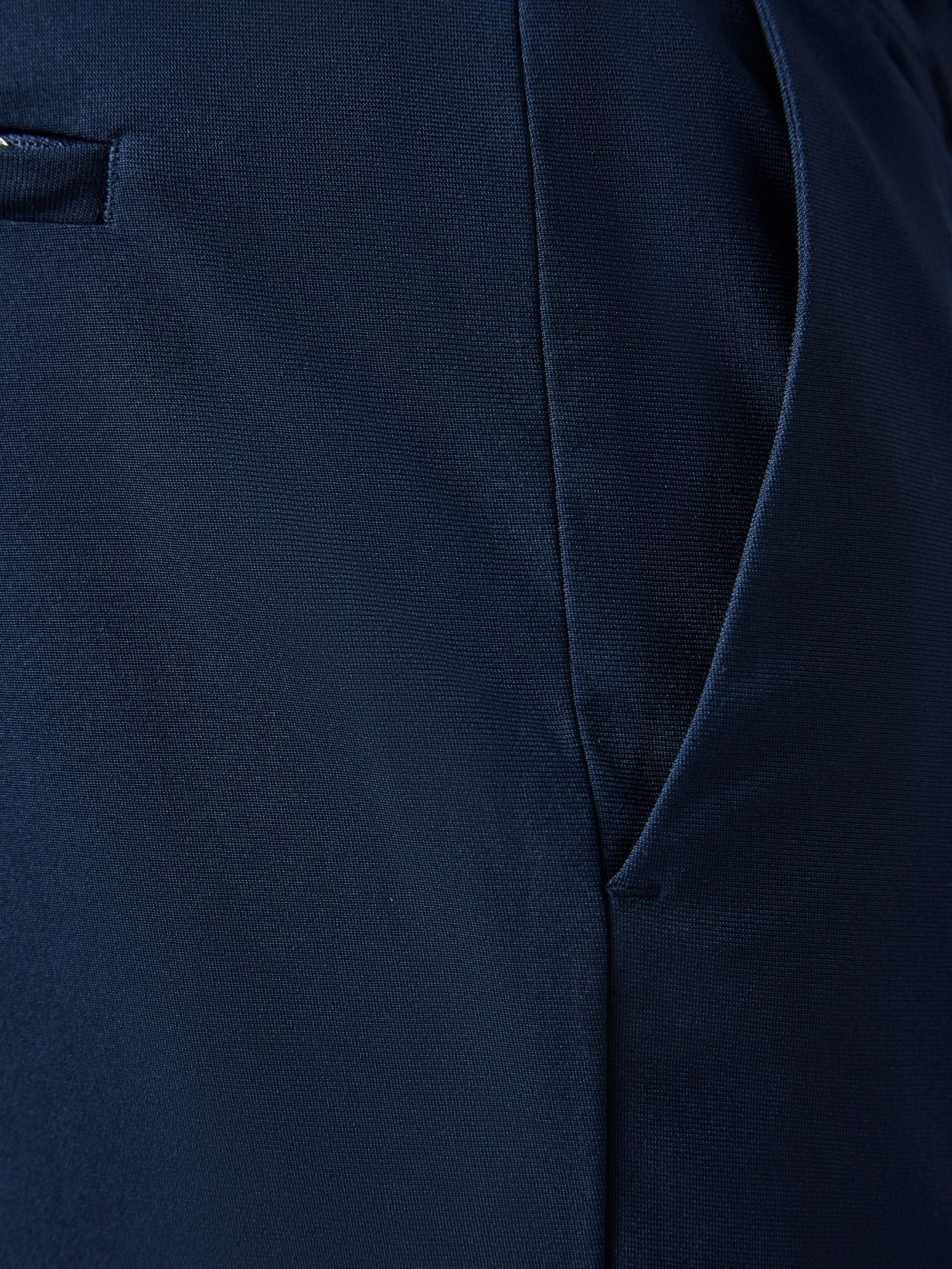 Men's Navy Stretch Tech Pants - Comfortable & Durable Performance Trousers for Work, Travel & Outdoor Activities