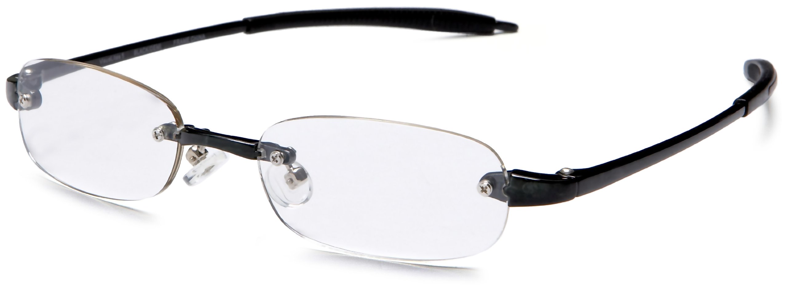 Lightweight Oval Rimless Reading Glasses for Men & Women - Visualites 5 Pack | Perfect for Reading, Computer Work & Daily Use