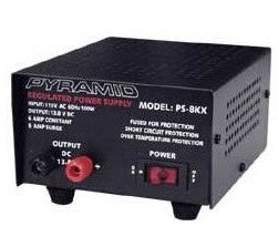 6 Amp Power Supply Adapter - Universal AC/DC Converter for Electronics, Laptops, LED Lights - Perfect for Home, Office, and DIY Projects