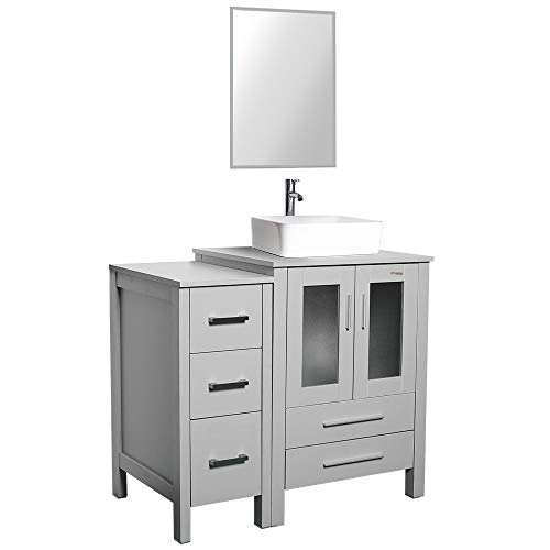 Grey with Modern Rectangle Bowl
