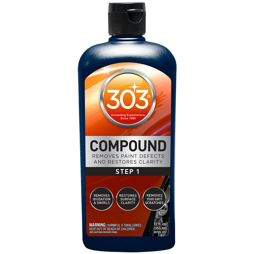 303 Aerospace Protectant Step 1 - 12oz UV Protectant & Interior Cleaner for Cars, Boats, RVs & Motorcycles - Restores Shine & Prevents Fading