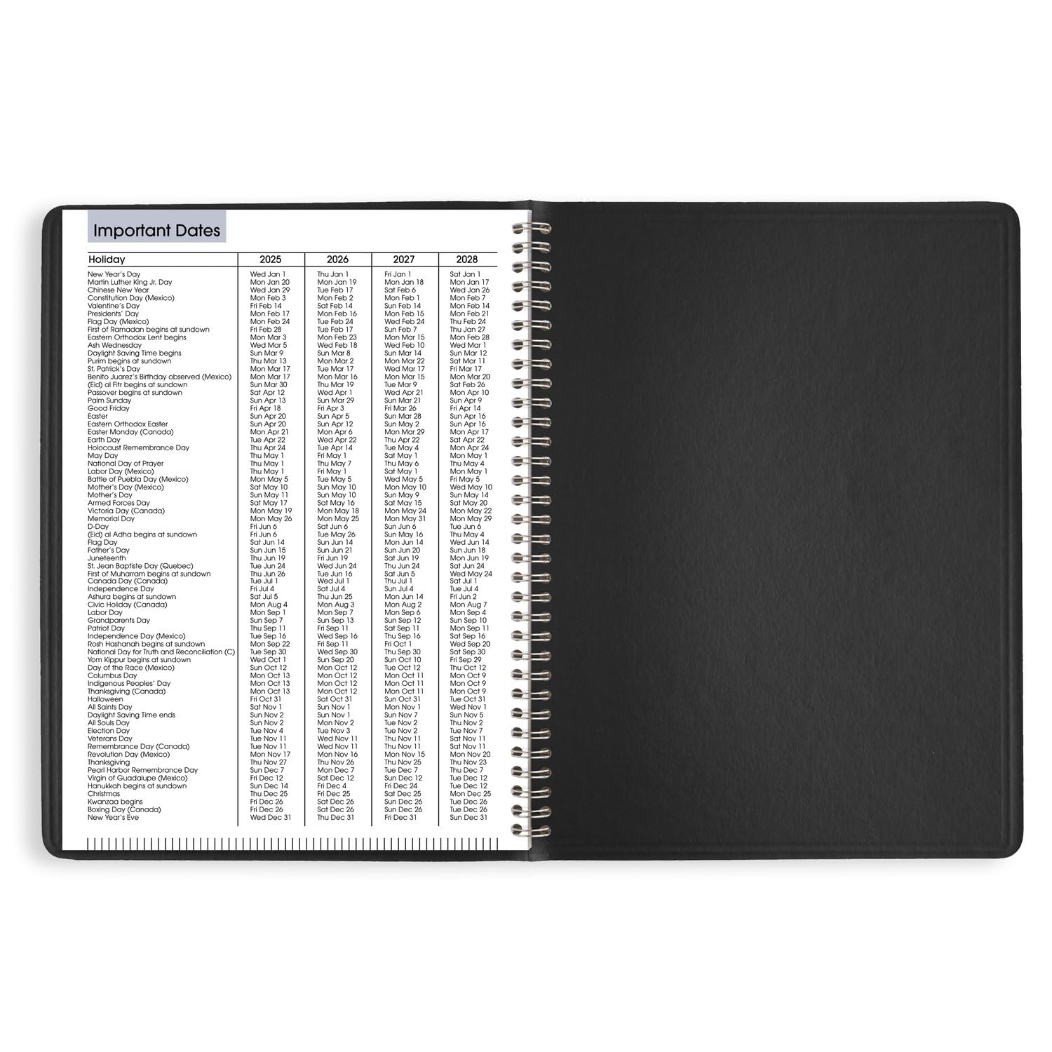 AT-A-GLANCE 2025 Weekly Appointment Book Planner - 8