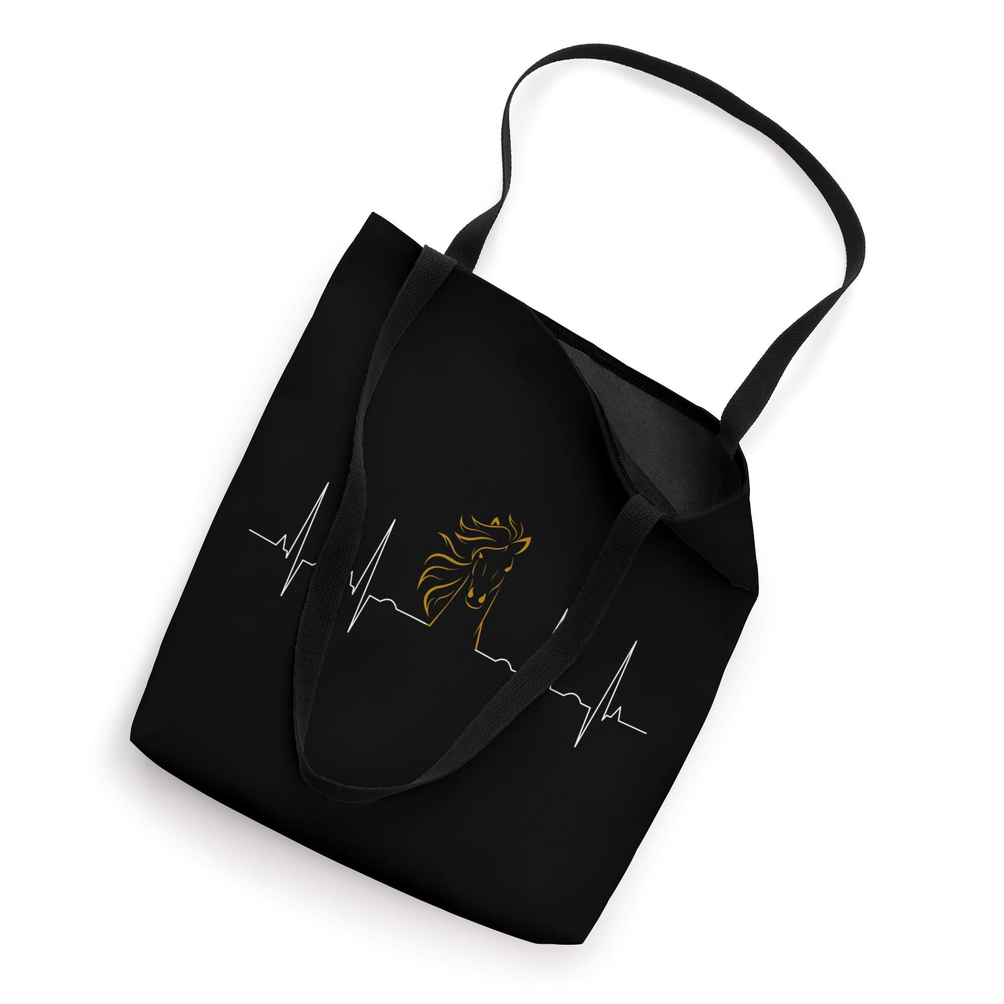 Equestrian Gifts for Horse Lovers - Heartbeat Horse Tote Bag for Riding Enthusiasts | Perfect for Horse Shows, Barn Visits & Equestrian Events