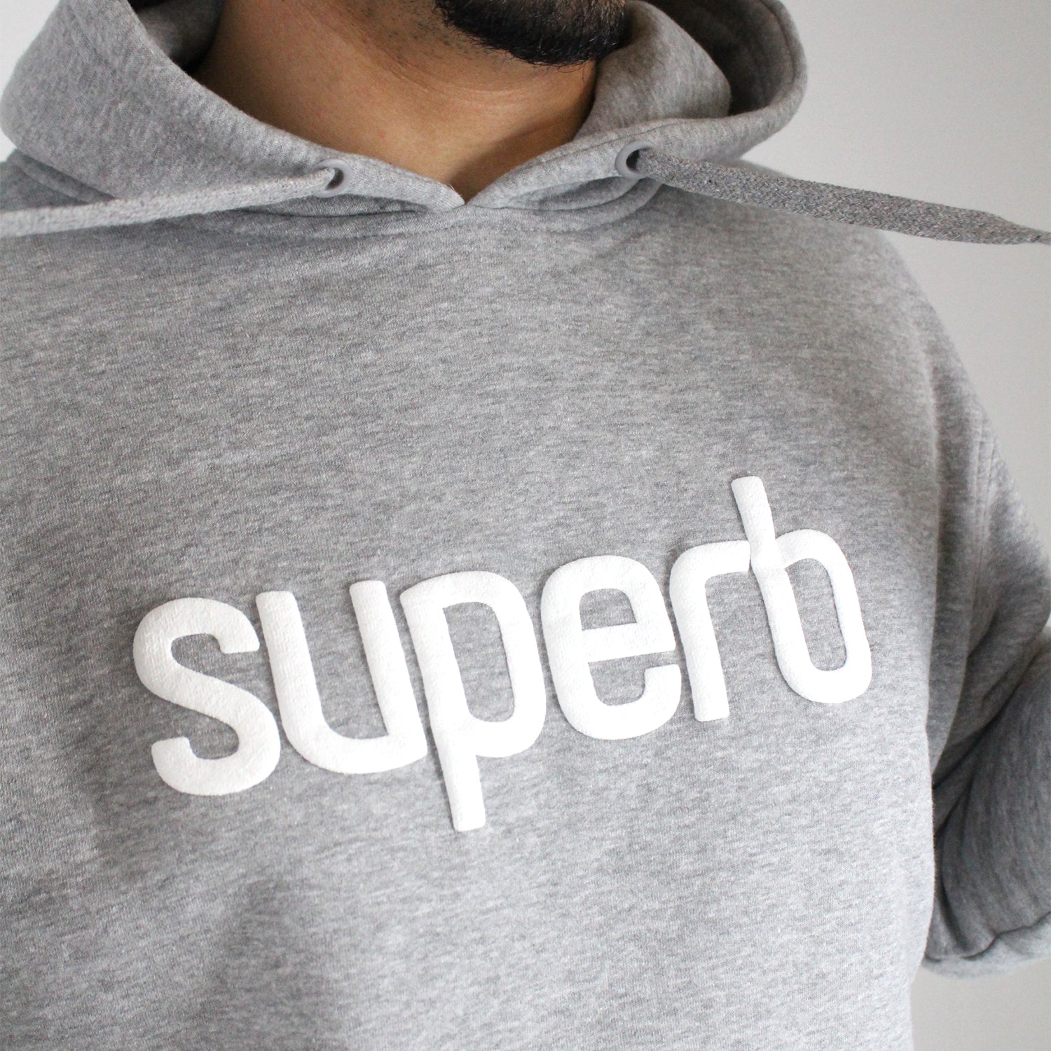 Puffy Mode Grey Hoodie - Cozy & Stylish Sweatshirt for Men & Women - Perfect for Casual Wear, Gym, and Outdoor Activities