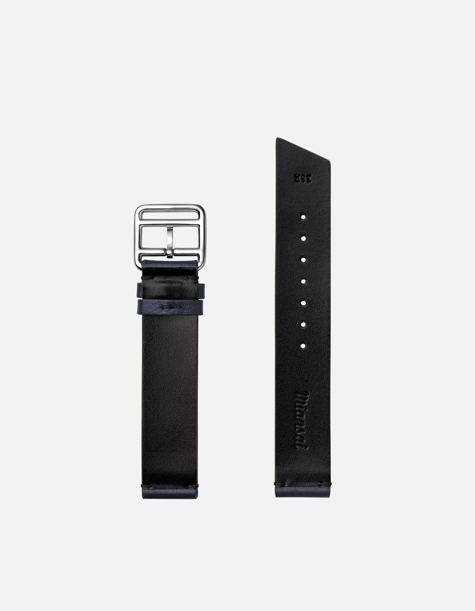 Premium Genuine Leather Replacement Watch Band - Adjustable & Comfortable for Men & Women - Perfect for Dress Watches, Business & Casual Wear