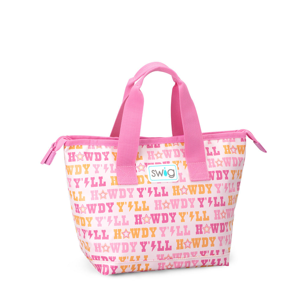 Howdy Y'all Insulated Lunch Bag - Reusable & Leak-Proof Cooler for Work, School & Picnics | Perfect for Adults & Kids | BPA-Free & Eco-Friendly Lunch Tote