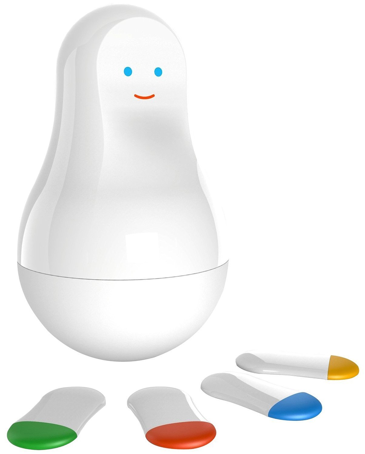 Sen.se Mother Monitor with 4 Motion Sensor Cookies - Smart Home Security System for Baby Monitoring, Elderly Care & Pet Tracking (White)