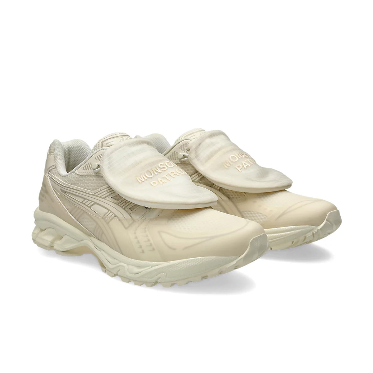 SBTG Limited Edition ASICS GEL-Kayano 14 'Monsoon Patrol Cream' Running Shoes - Premium Comfort for Jogging, Gym Workouts & Streetwear Fashion