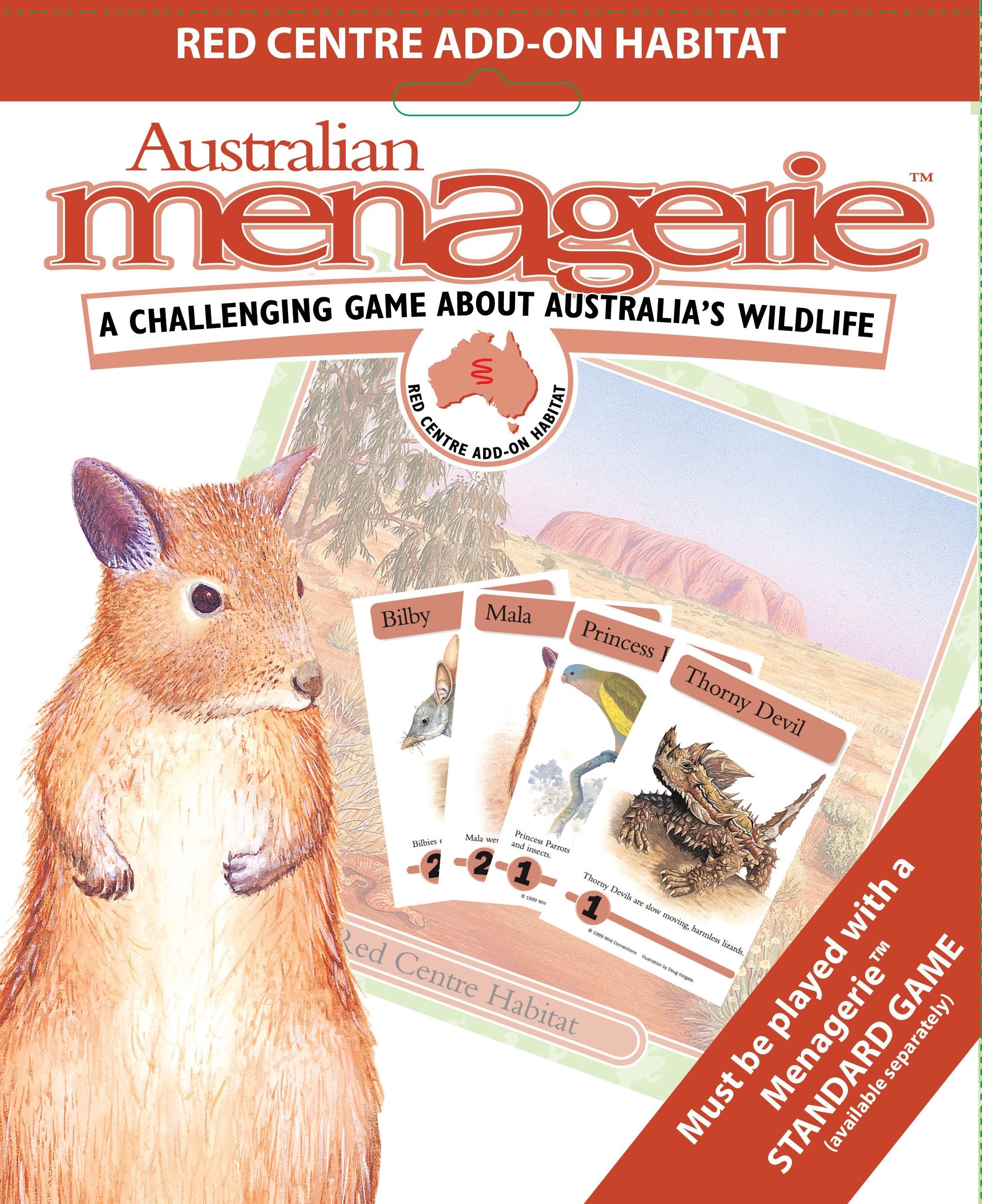 Australian Menagerie Game Expansion - Add On Habitat Packs for Board Game Enthusiasts | Perfect for Family Game Nights & Strategy Game Lovers