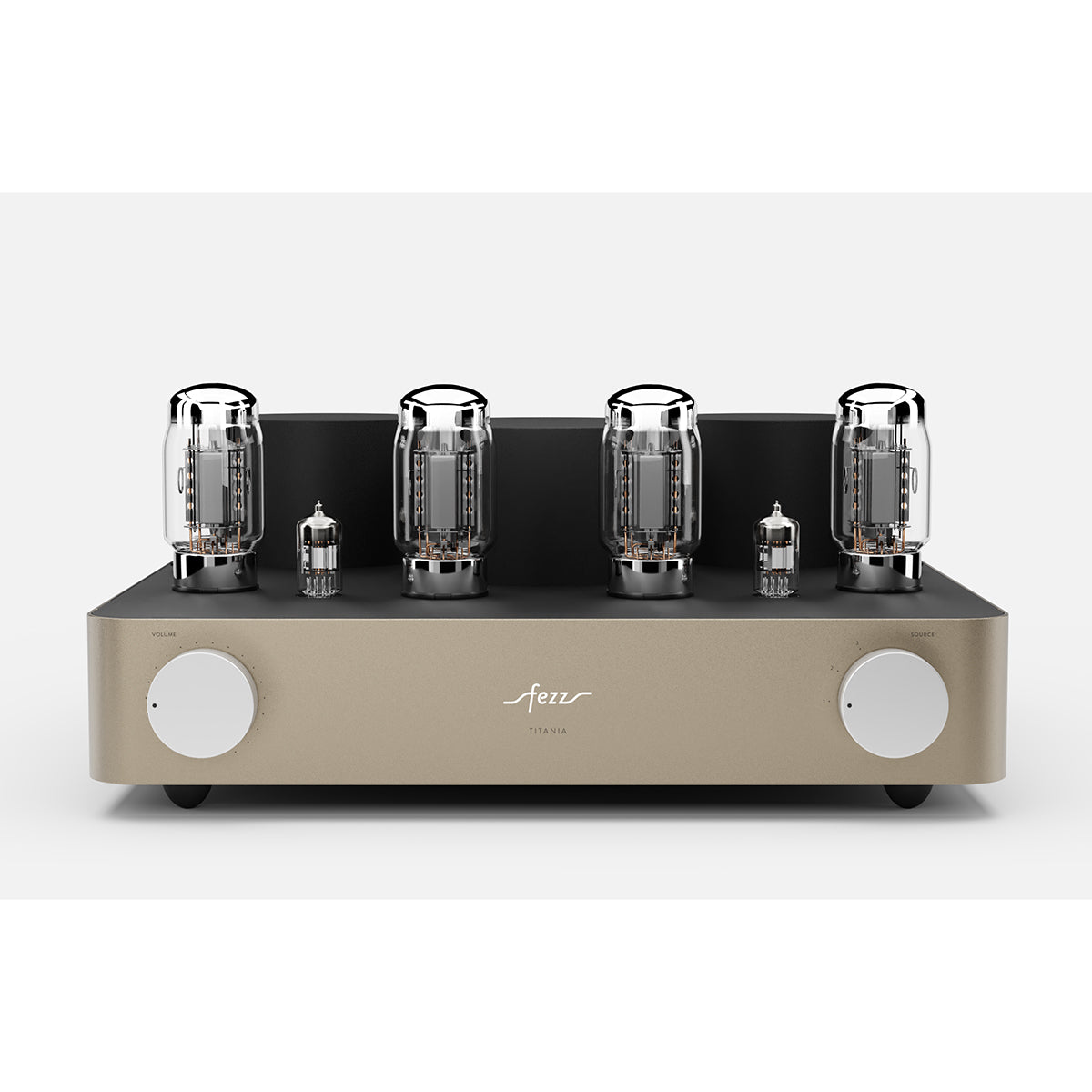 Fezz Audio Titania (Evolution) Vacuum Tube Integrated Amplifier - High-End Audio System for Home Theater & Music Listening