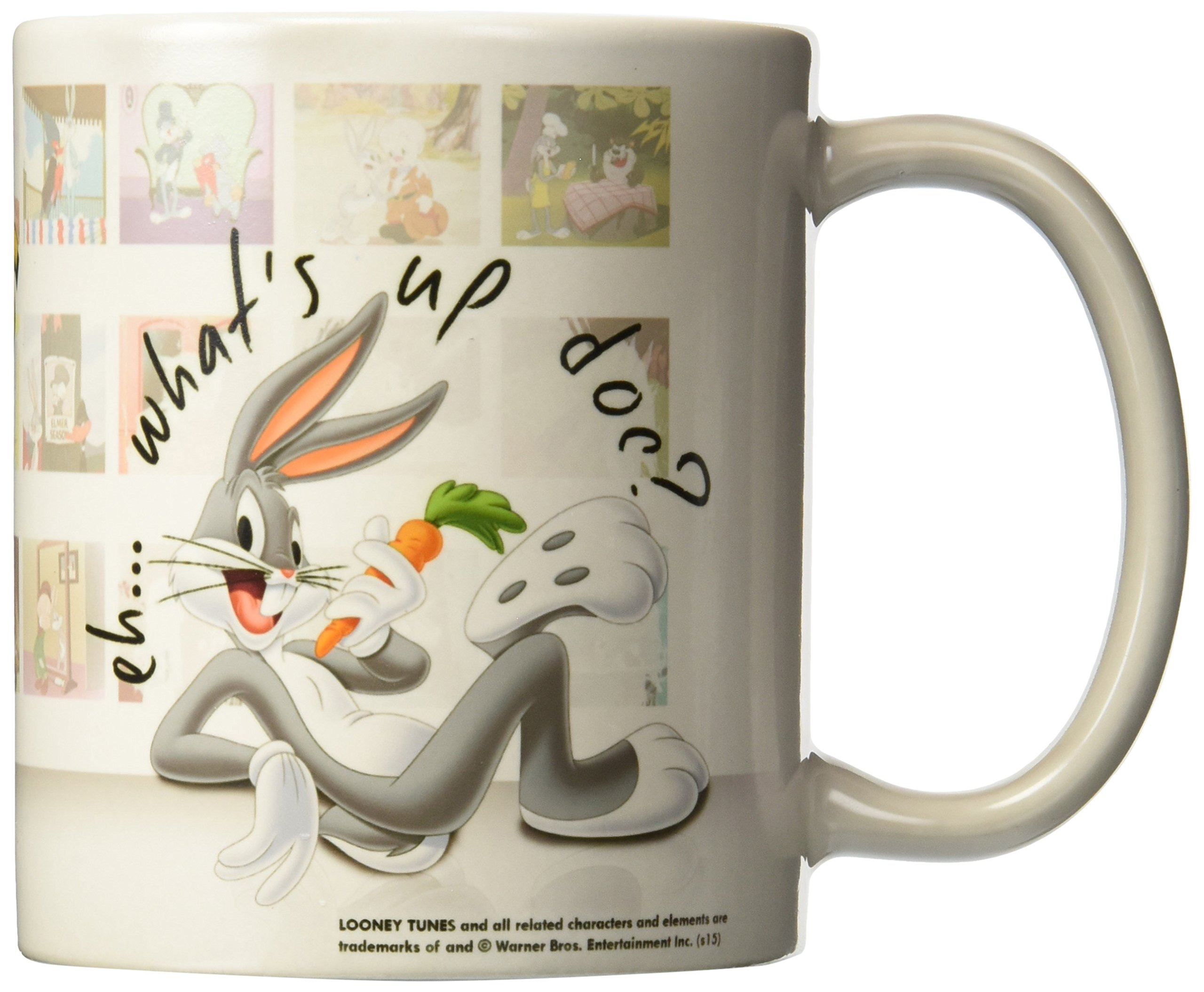 Looney Tunes Bugs Bunny Morphing Ceramic Mug - Heat Activated Color Changing Coffee Cup for Fans, Collectors & Gift Giving - Perfect for Home, Office & Cartoon Lovers