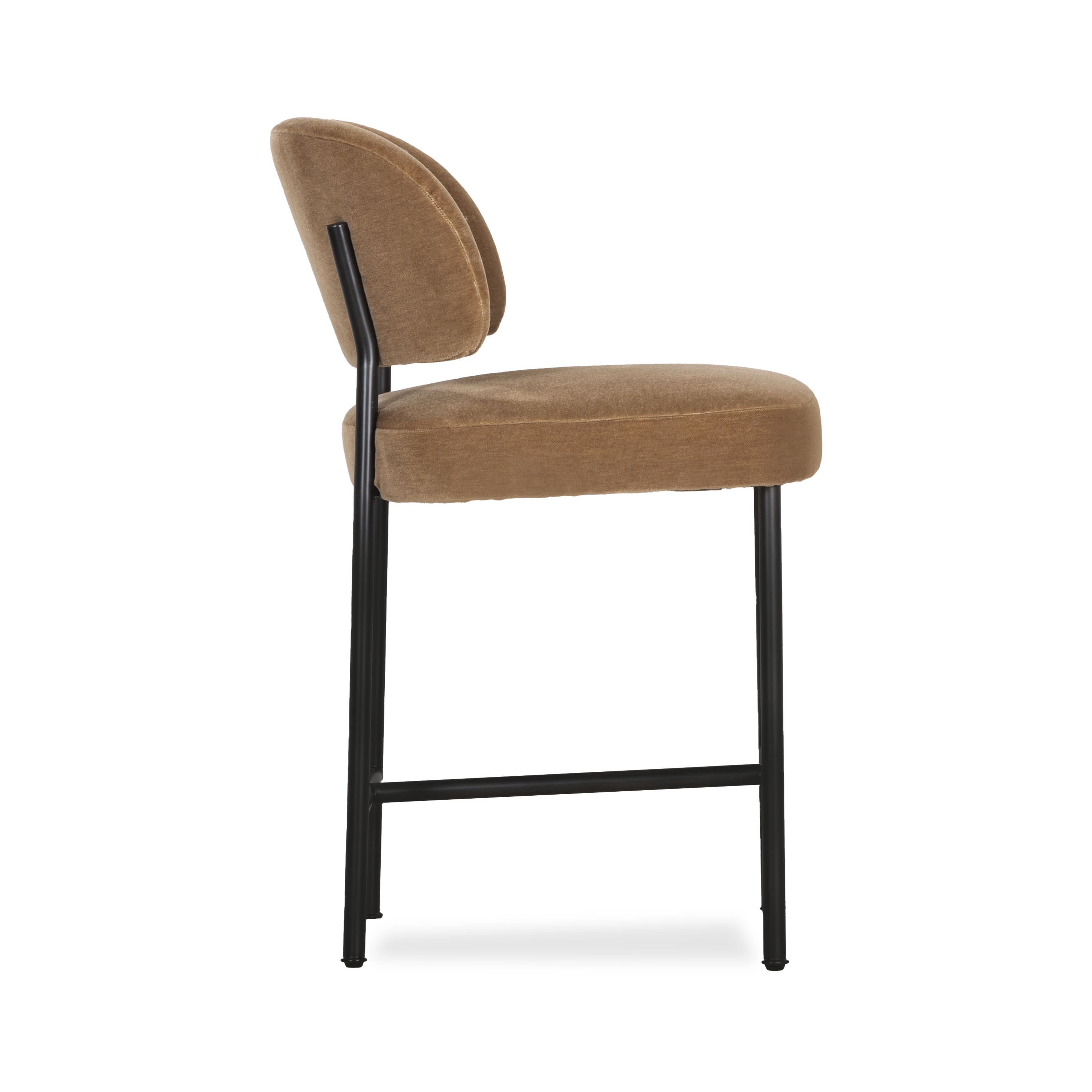 Anvil Counter Stool - Industrial Style Bar Stool with Adjustable Height for Kitchen Island, Breakfast Nook & Home Bar | Durable Metal Frame & Comfortable Seat