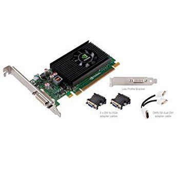 NVIDIA NVS 315 PCIe x16 Professional Workstation Graphics Card - High Performance Video Card for CAD, 3D Modeling & Multi-Display Setups
