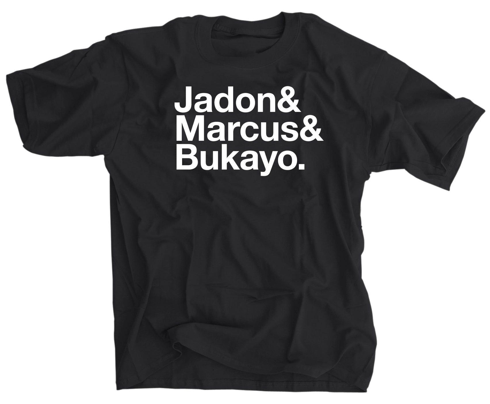Black Jason Sudeikis Shirt - Jadon, Marcus & Bukayo Style | Trendy Celebrity-Inspired T-Shirt for Casual Wear & Fan Merchandise