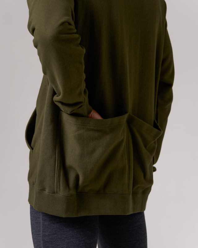 Takibi Zip Up Hoodie for Men & Women - Lightweight Fleece Pullover with Front Pockets - Perfect for Outdoor Camping, Hiking & Casual Wear