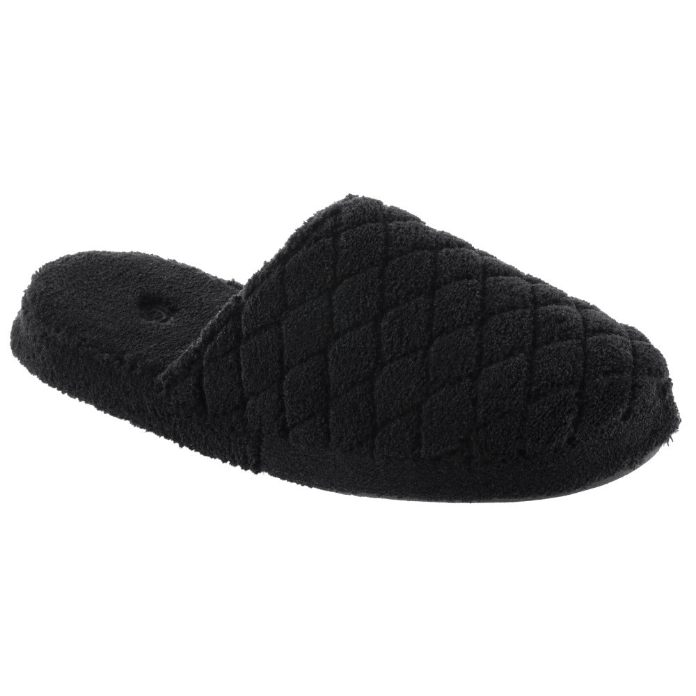 Women's Comfortable Spa Quilted Clog Slippers with Cloud Contour® Cushion - Soft House Shoes for Relaxing at Home, Lounging & Spa Days