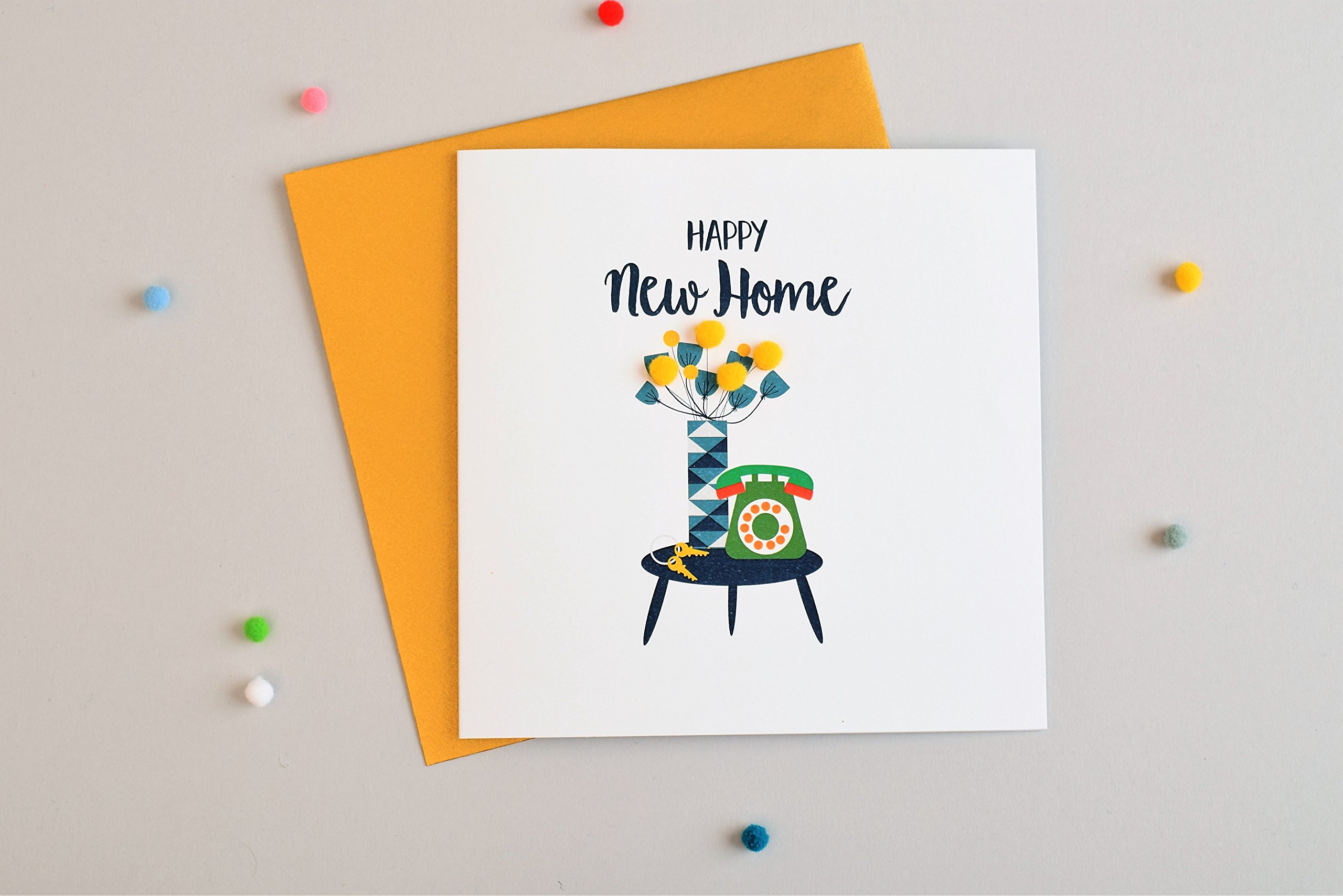 New Home Greeting Card - Heartwarming Housewarming Card for New Homeowners - Perfect for Housewarming Parties & Gifts