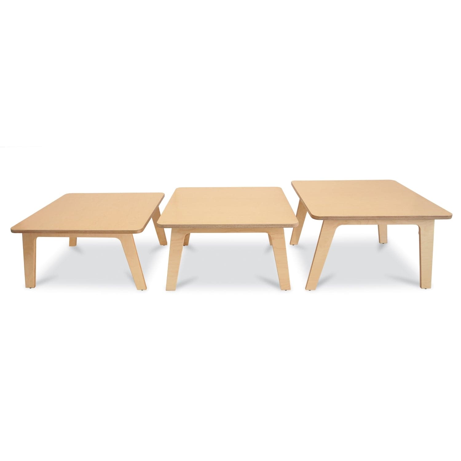 Whitney Plus Square Table - 20 Inch Height Modern Coffee Table for Living Room, Office & Lounge - Perfect for Home Decor, Small Spaces & Relaxing