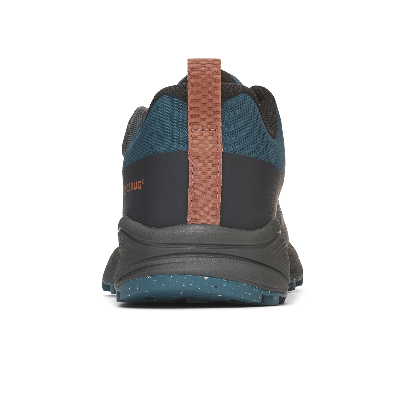 Icebug Haze RB9X GTX Waterproof Trail Running Shoes for Men - Lightweight Hiking Shoes with GORE-TEX Technology (Petroleum/Chestnut) - Perfect for Outdoor Adventures, Trail Running & Winter Jogging