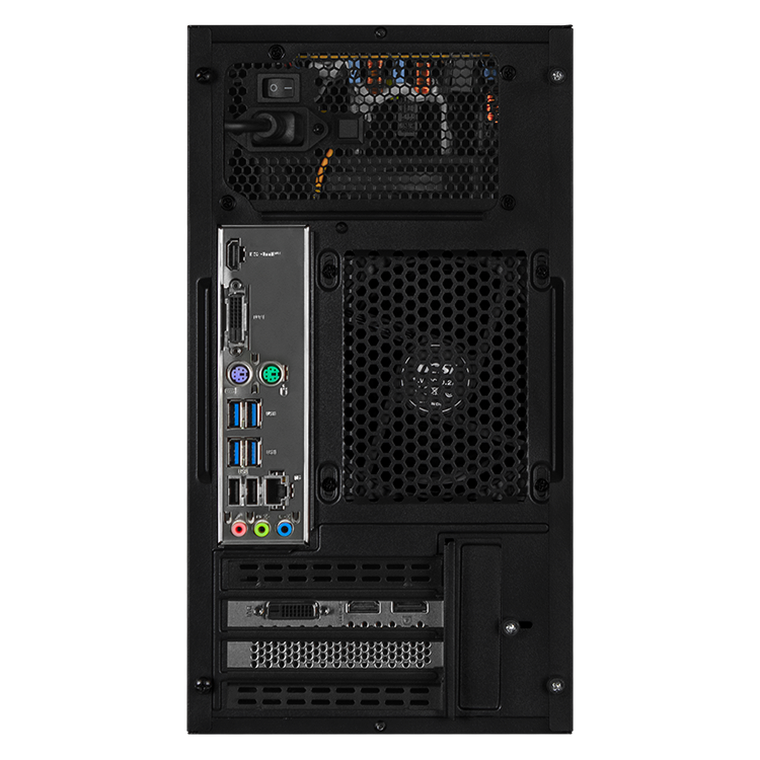 MSI Geforce GTX 1650 Gaming PC with AMD Ryzen 5 5500, 16GB RAM, 500GB SSD + 2TB HDD, WiFi - Ultimate Dragon Shield for High-Performance Gaming, Streaming & Content Creation