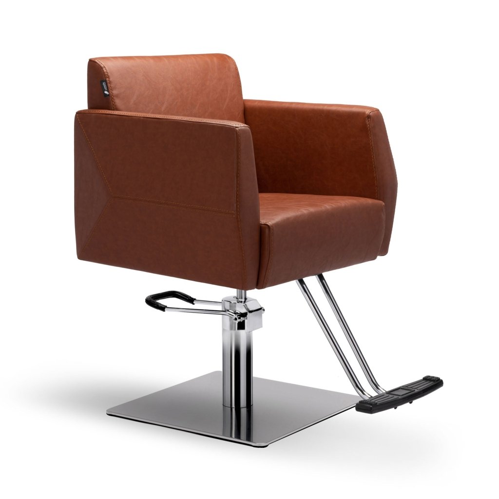 Lanvain® Lea Styling Chair 108 - Professional Salon Hairdressing Chair with Adjustable Height & 360° Swivel - Perfect for Hair Salons, Barbershops & Home Styling Stations