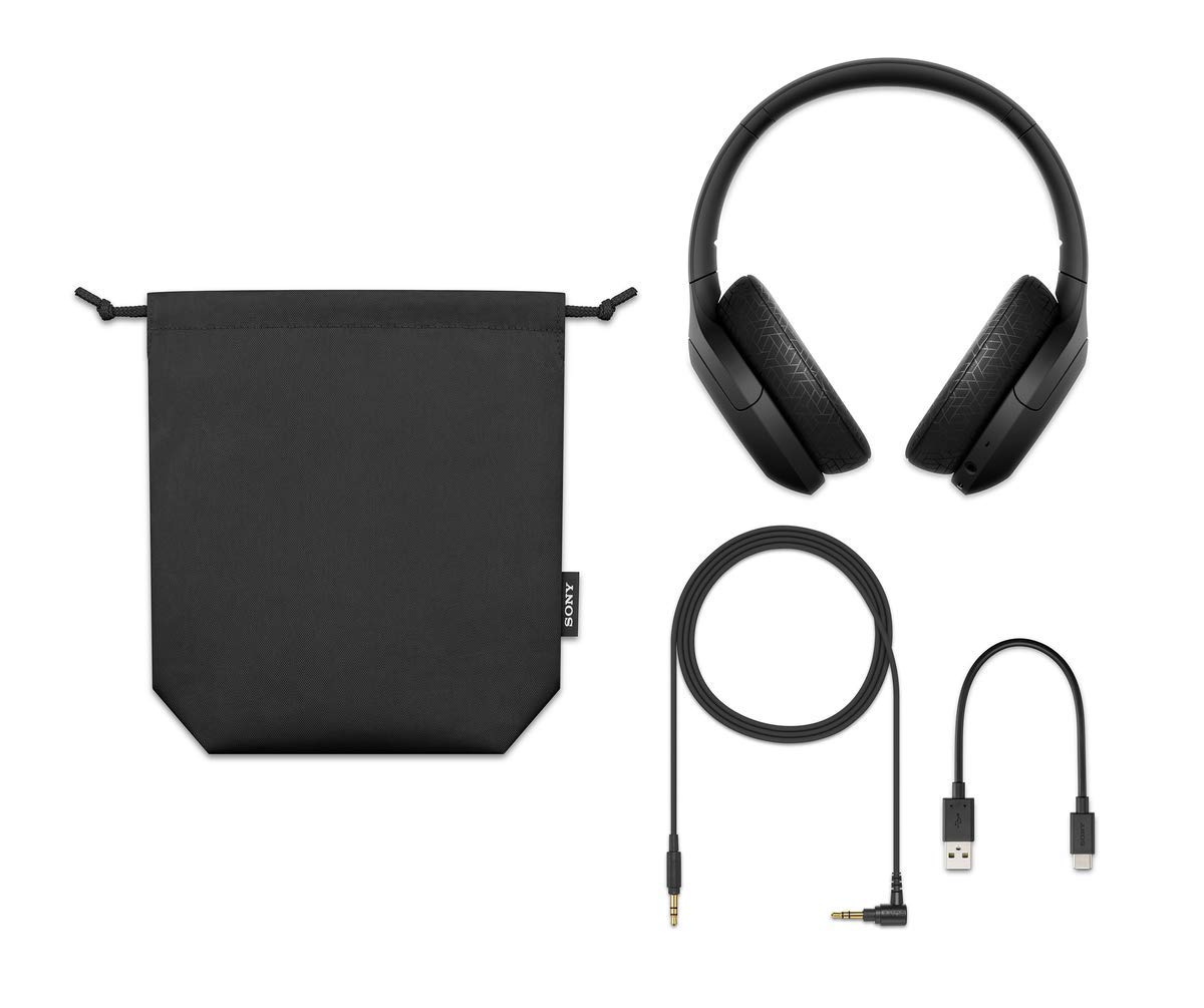 Sony WH-910N Wireless Bluetooth Headphones with Noise Cancellation - Premium Renewed Over-Ear Headset for Travel, Work & Music Listening