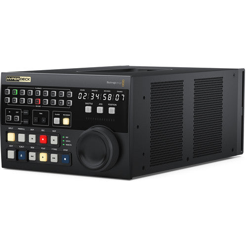 Blackmagic Design HyperDeck Extreme Control - Professional 4K/HD Video Recorder for Live Production & Broadcast Studios - Perfect for Streaming, Editing & Post-Production Workflows